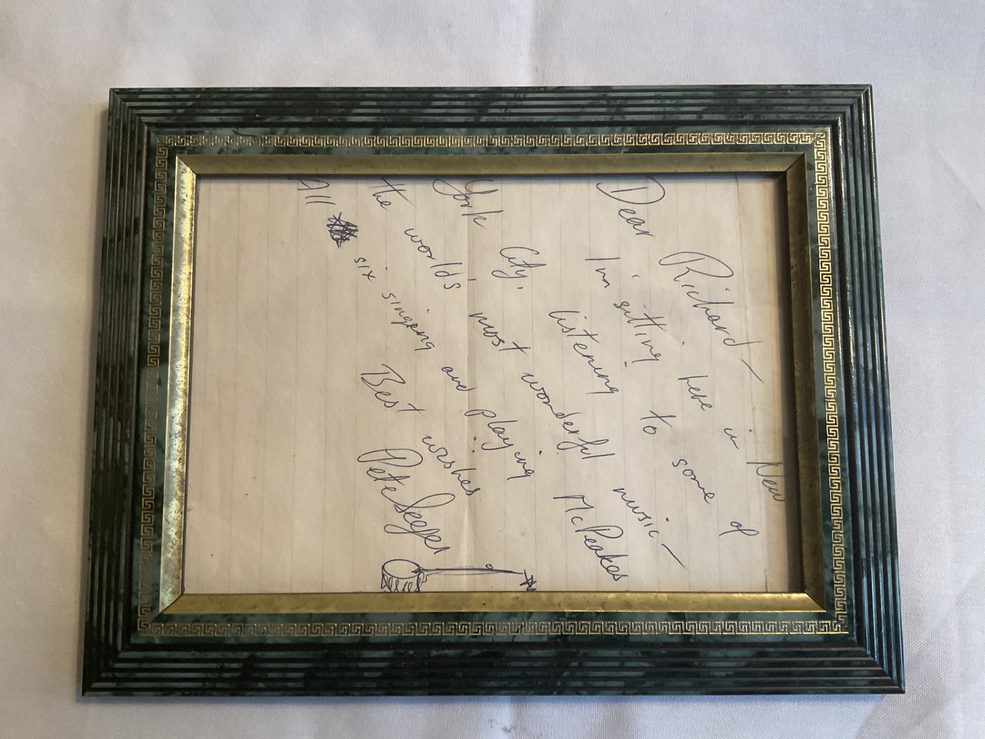 Framed Note